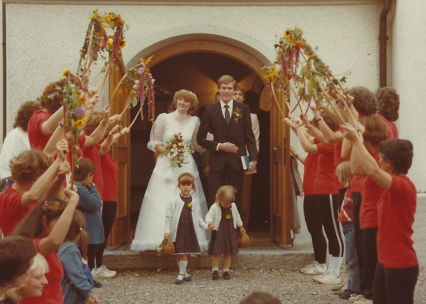 Hochzeit W. Spiri-B. Scherrer 1984